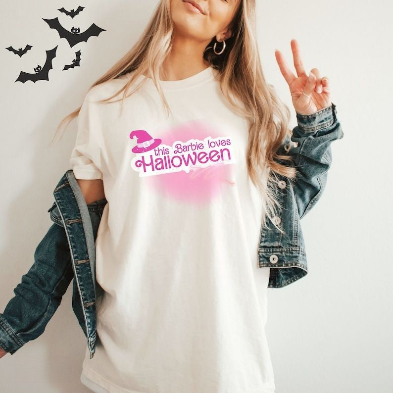 This Barbie Loves Halloween T-shirt