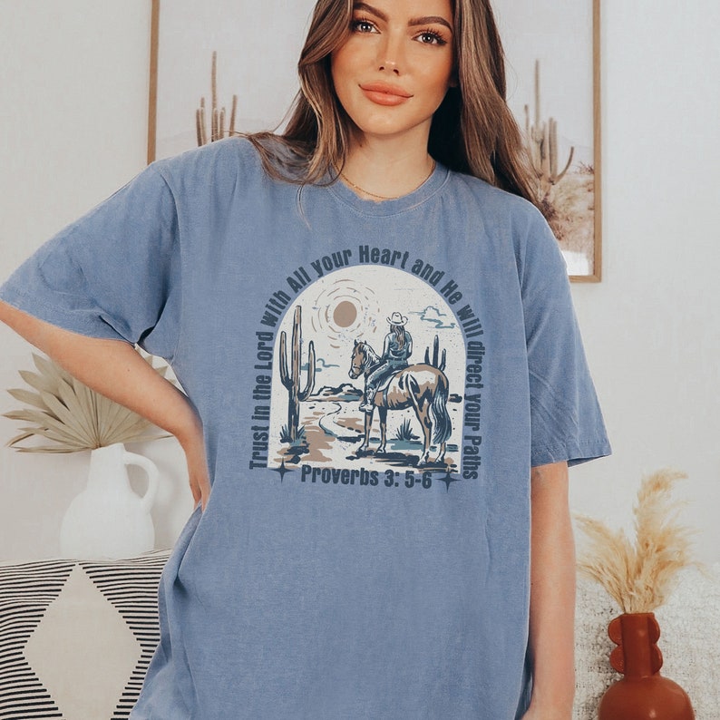 Boho Western Faith Graphic T-shirt