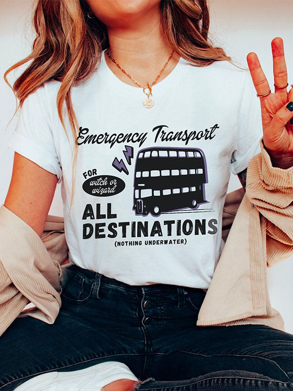 Wizard Bus Shirt Potter T-shirt