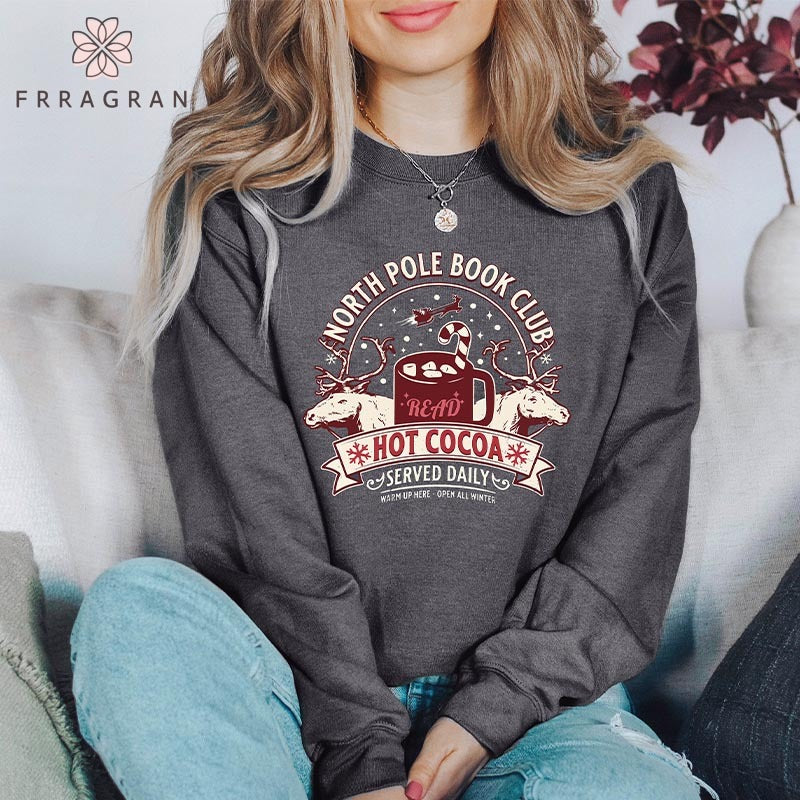 North Pole Book Club Sweatshirt