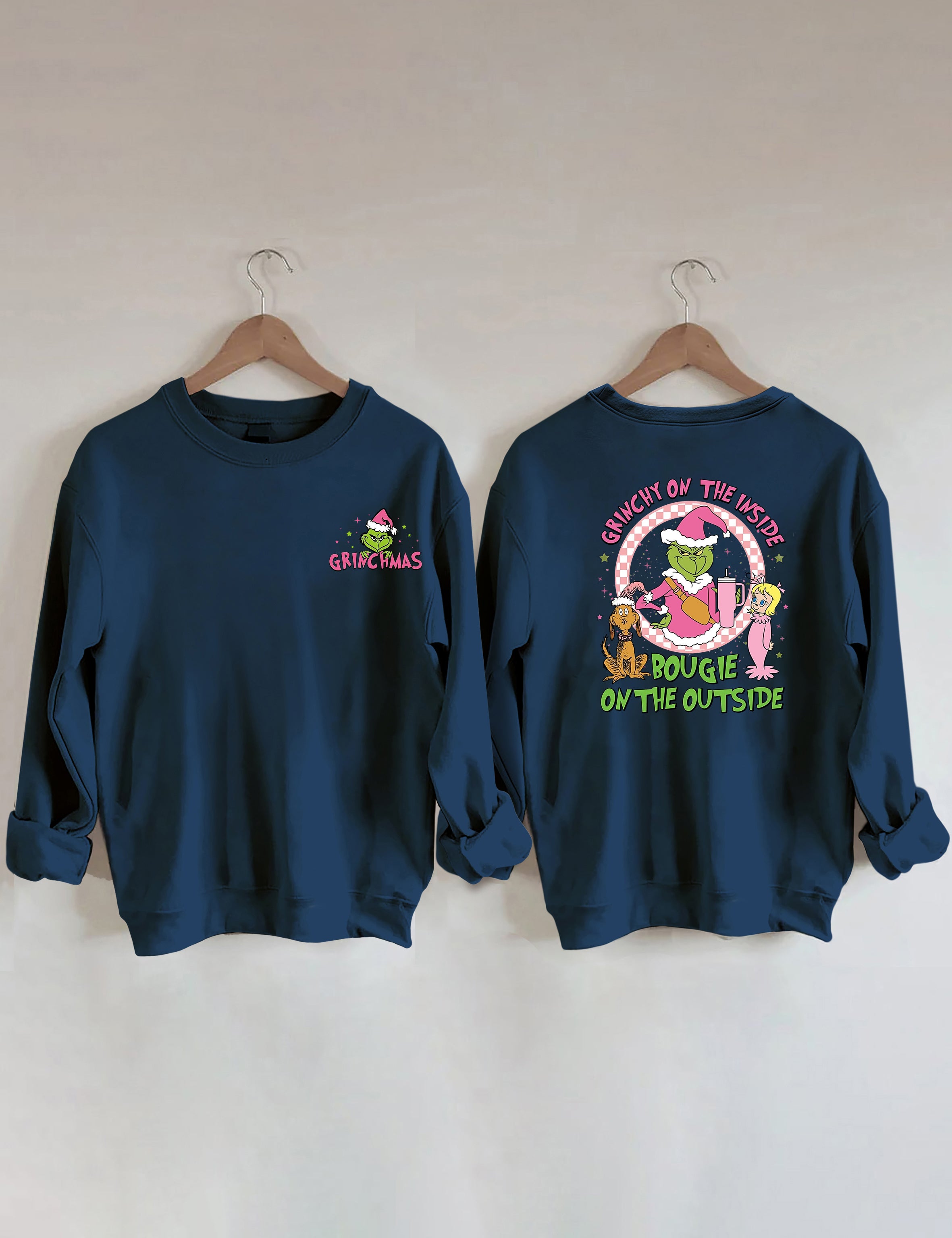 Bougie Grinc Christmas Sweatshirt