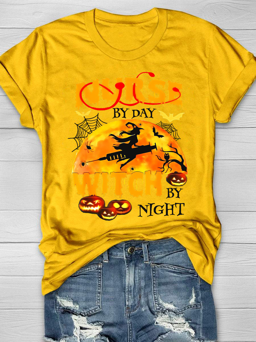 Vaccination Witch Nurse T-Shirt