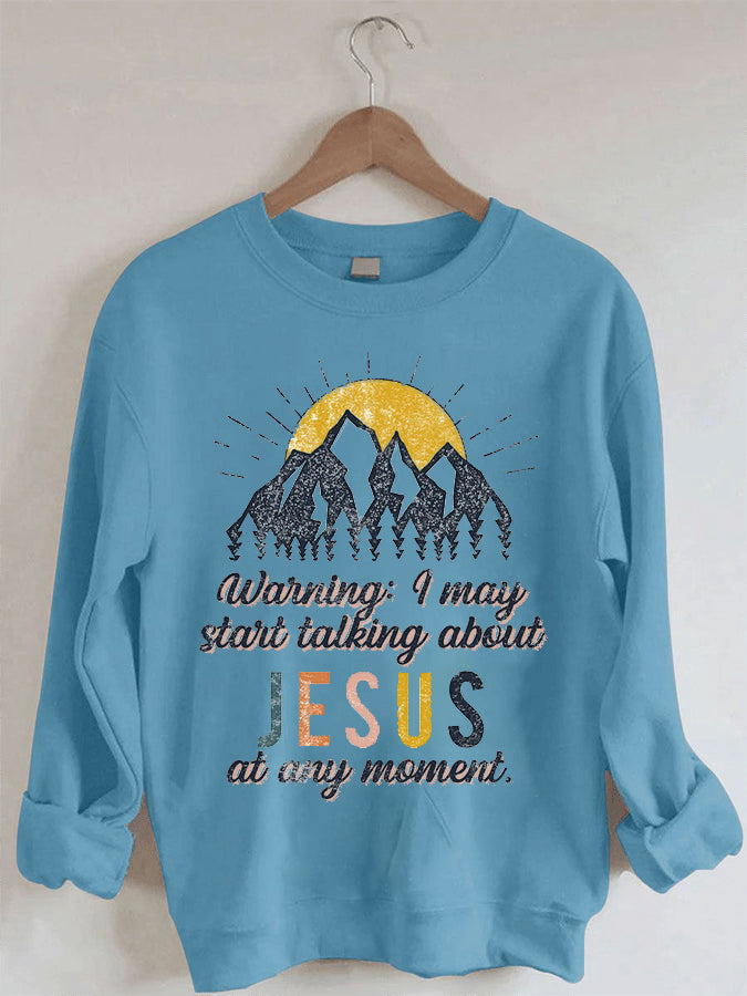 Faith Sublimations - Crewneck Long Sleeve Sweatshirt