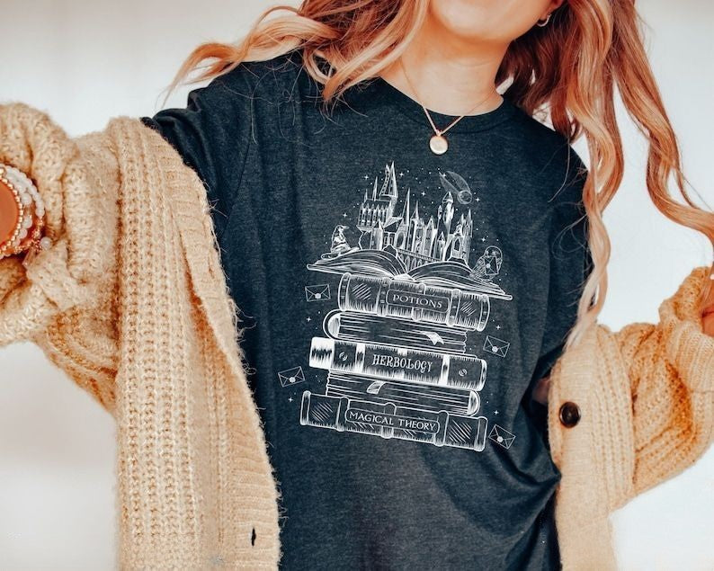 Wizard Castle Book Bookish Reading T-shirt