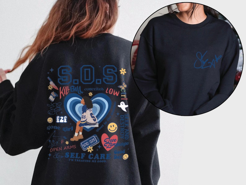SZA SOS Full Tracklist Sweatshirt