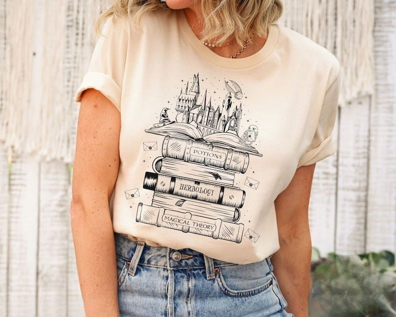 Wizard Castle Book Bookish Reading T-shirt