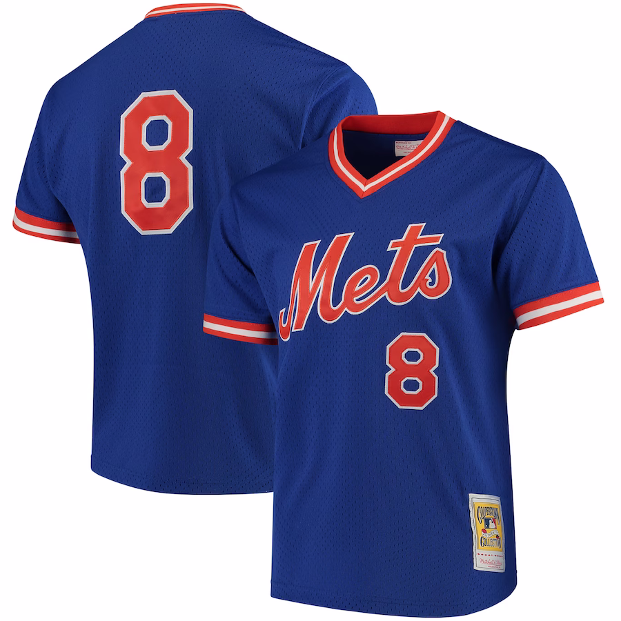 New York Mets Gary Carter Mitchell & Ness Royal Batting Practice Jersey - ujerseystore