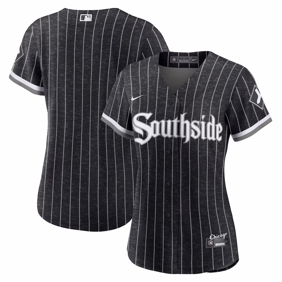 Women's Chicago White Sox Nike Black City Connect Replica Jersey - ujerseystore
