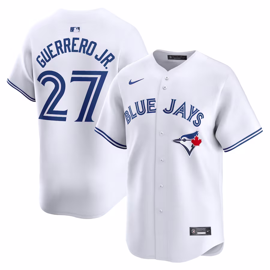 Men's Toronto Blue Jays Vladimir Guerrero Jr. Nike White Home Limited Player Jersey - ujerseystore