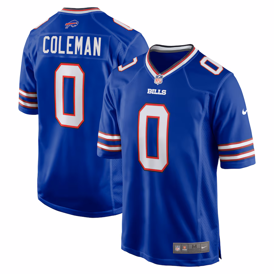 Men's Buffalo Bills Keon Coleman Nike Royal  Player Game Jersey - ujerseystore