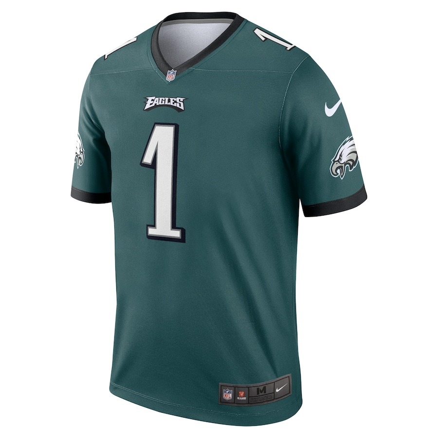 Men's Philadelphia Eagles Jalen Hurts Nike Midnight Green Legend Jersey - ujerseystore