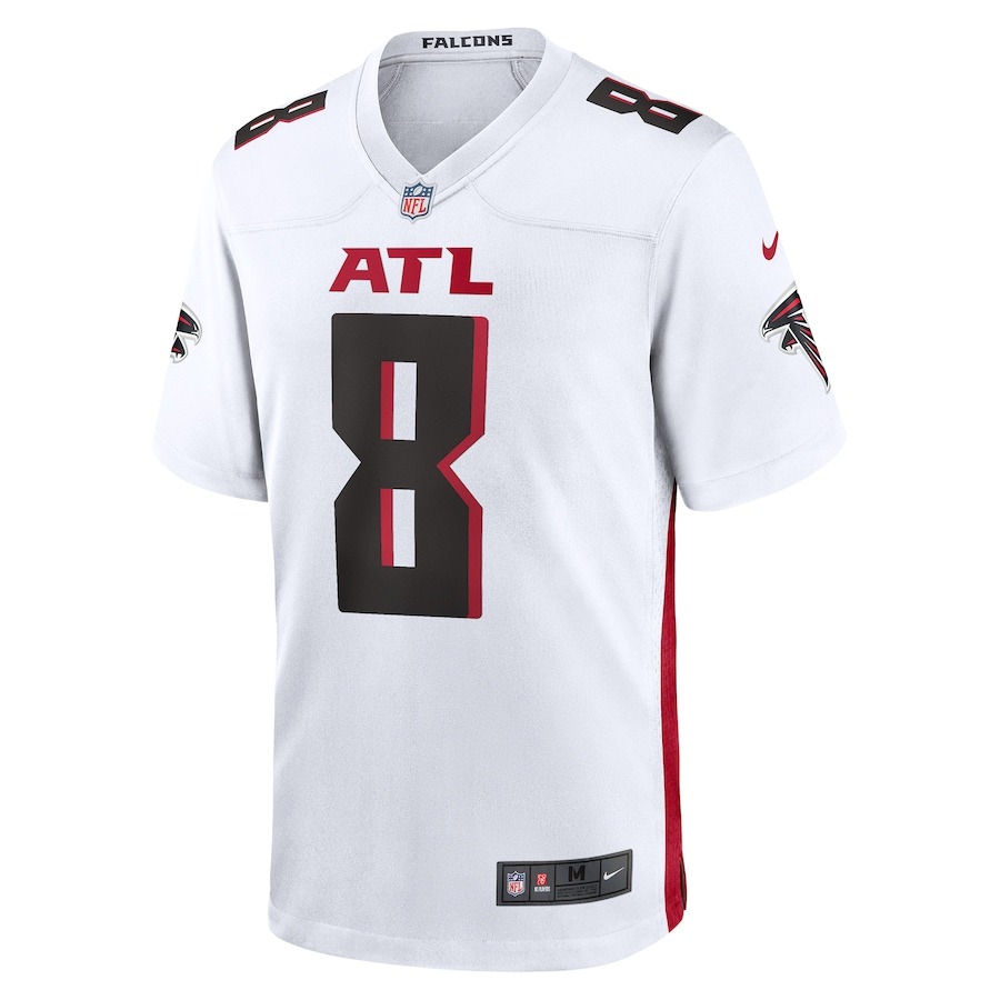 Men's Atlanta Falcons Kyle Pitts Nike White Game Player Jersey - ujerseystore