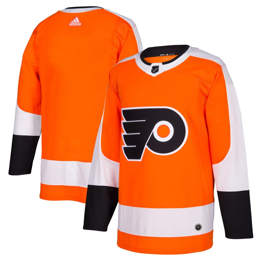 Men's Philadelphia Flyers adidas Orange Home Authentic Blank Jersey - ujerseystore