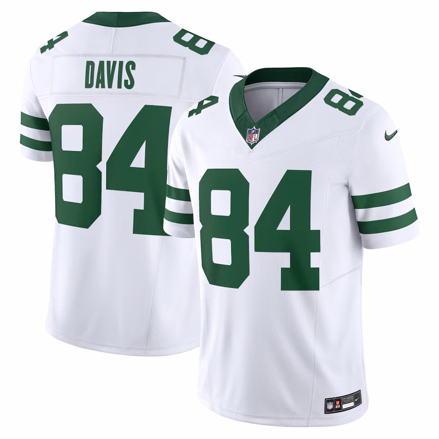 Men's New York Jets Corey Davis Nike Legacy White Vapor F.U.S.E. Limited Jersey - ujerseystore