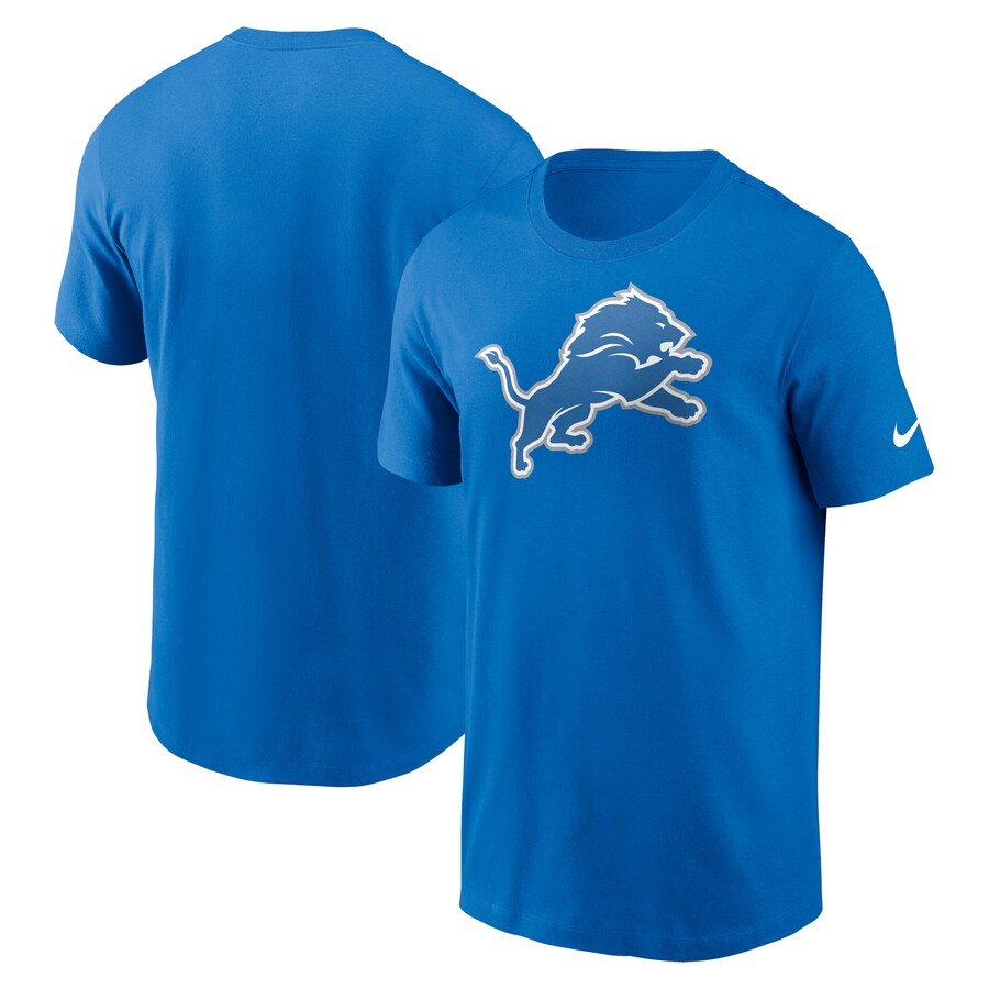 Men's Detroit Lions Nike Blue Primary Logo T-Shirt - ujerseystore