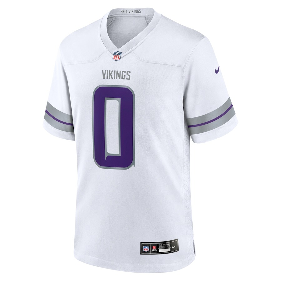 Men's Minnesota Vikings Ivan Pace Jr Nike White Alternate Game Player Jersey - ujerseystore