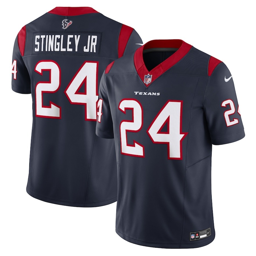 Men's Houston Texans Derek Stingley Jr. Nike Navy Vapor F.U.S.E. Limited Jersey - ujerseystore