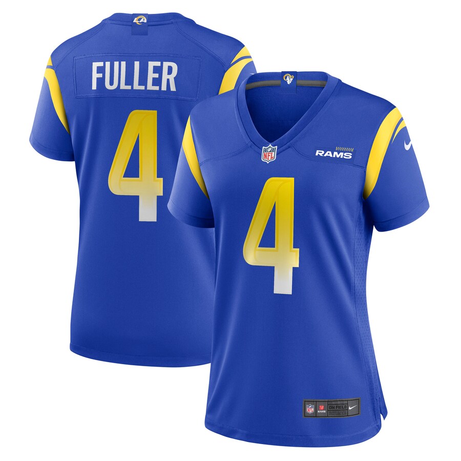 Women's Los Angeles Rams Jordan Fuller Nike Royal Game Player Jersey - ujerseystore