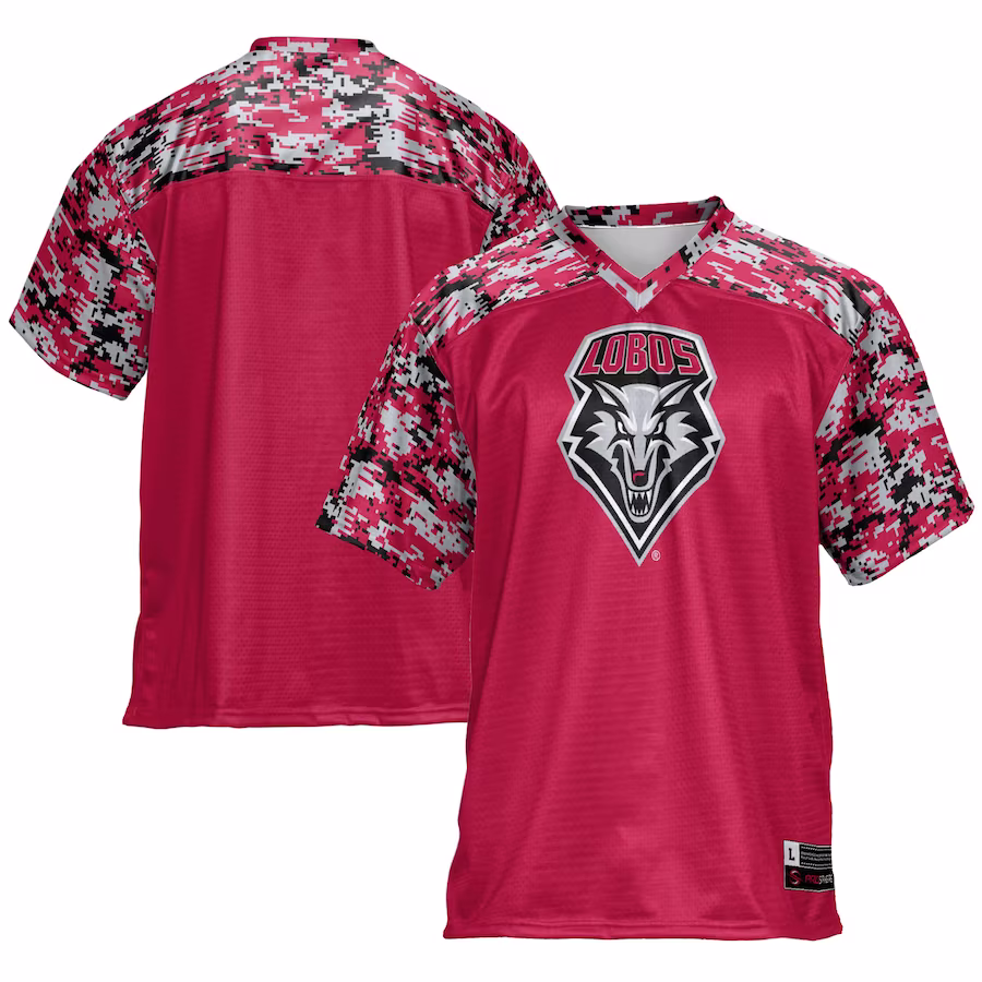 New Mexico Lobos GameDay Greats Football Jersey - Red - ujerseystore