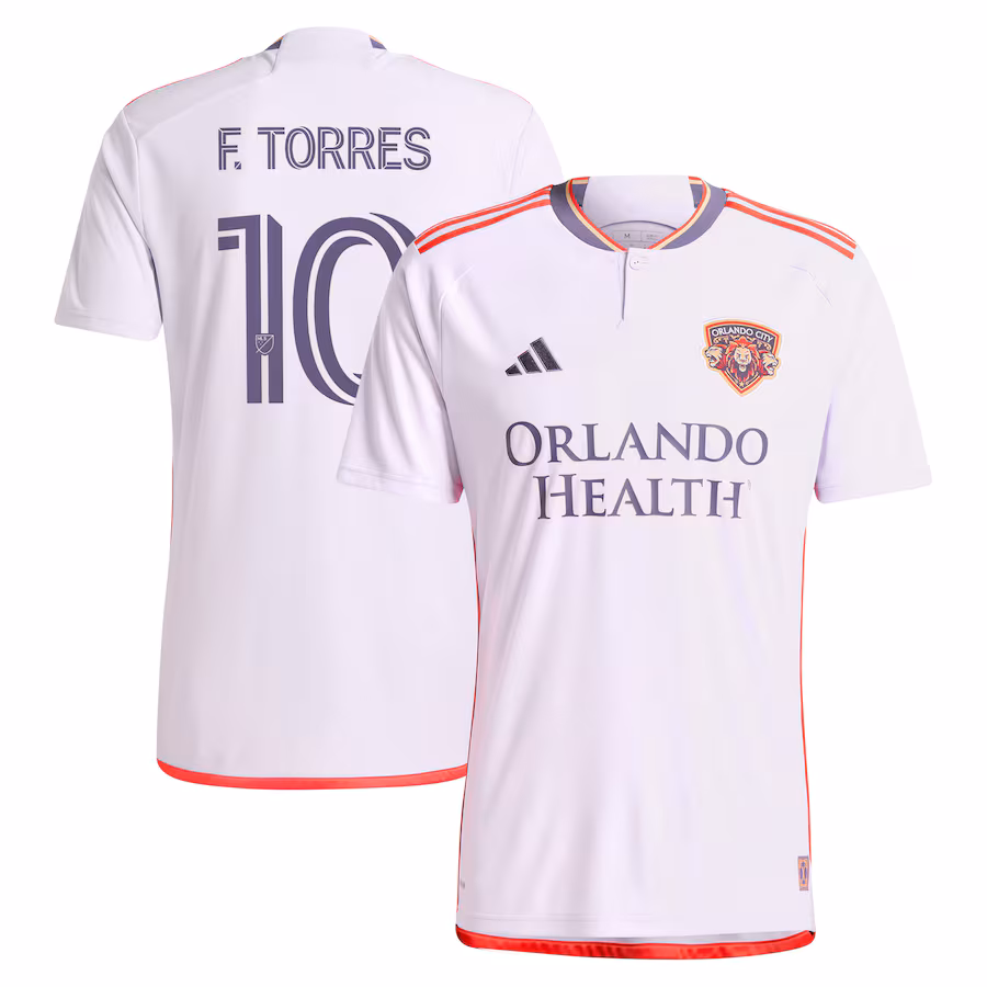 Men's Orlando City SC Facundo Torres adidas Purple 2024 Legacy Kit Replica Player Jersey - ujerseystore