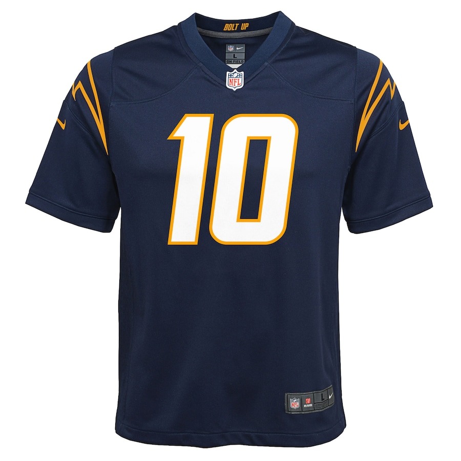Youth Los Angeles Chargers Justin Herbert Nike Navy Game Jersey - ujerseystore
