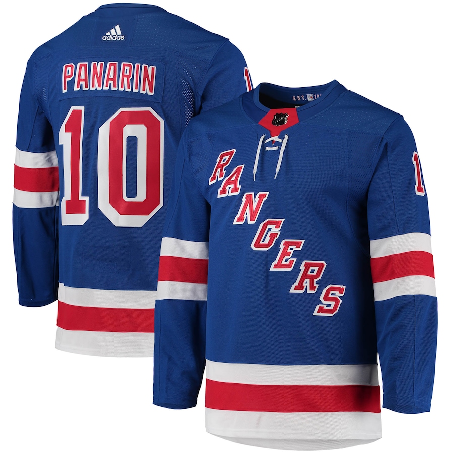 Men's New York Rangers Artemi Panarin adidas Blue Home Primegreen Authentic Pro Player Jersey - ujerseystore