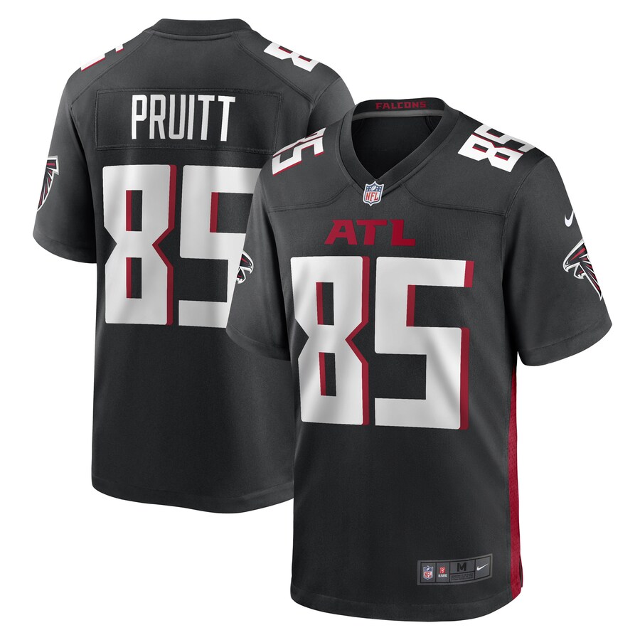 Men's Atlanta Falcons MyCole Pruitt Nike Black Game Player Jersey - ujerseystore