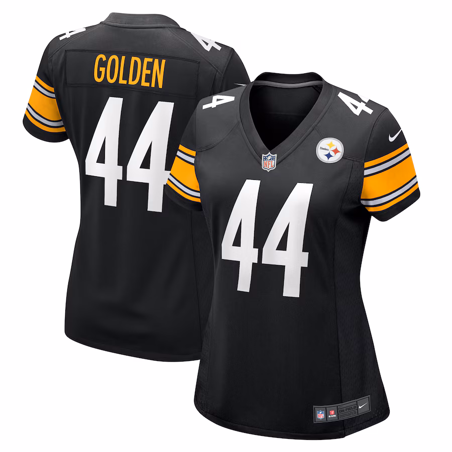 Women's Pittsburgh Steelers Markus Golden Nike  Black  Game Jersey - ujerseystore