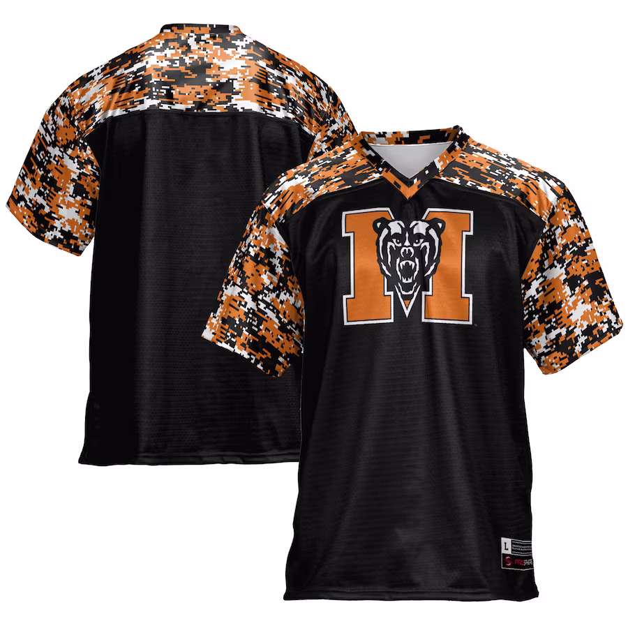 Mercer Bears GameDay Greats Football Jersey - Black - ujerseystore