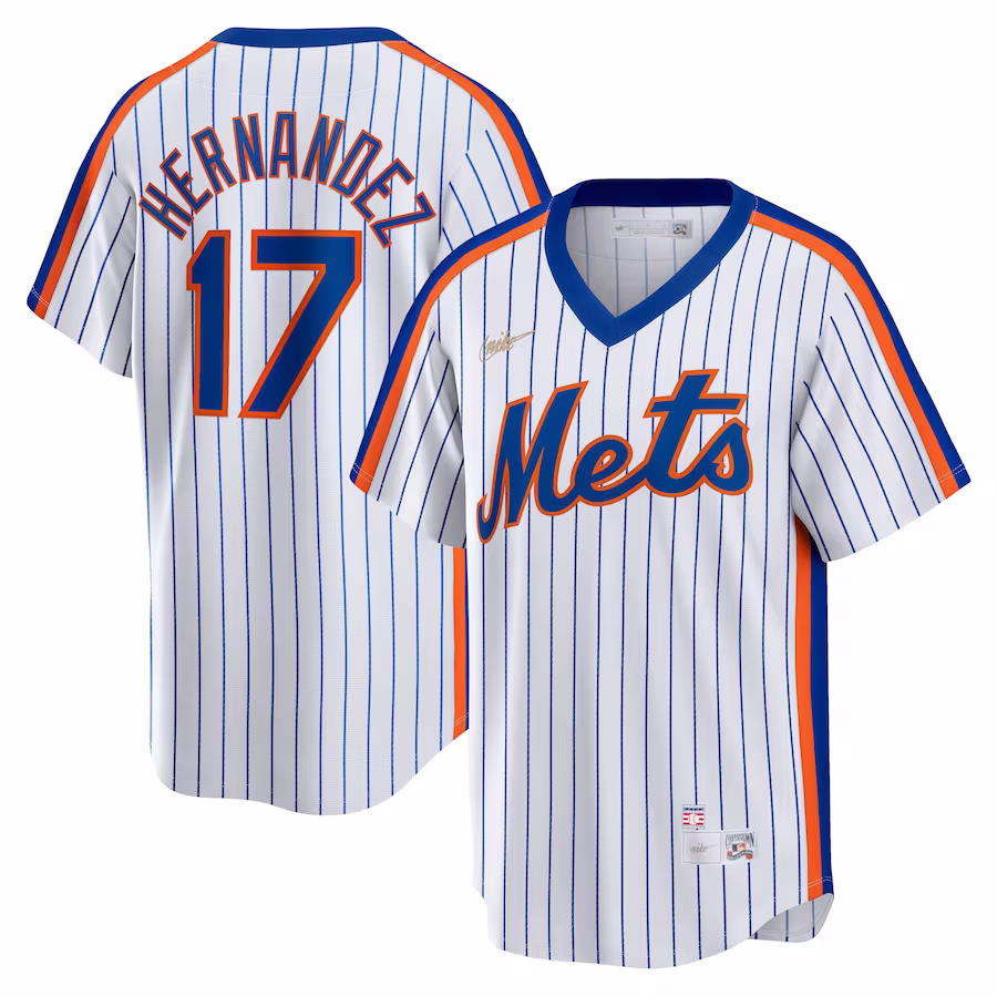 Men's New York Mets Keith Hernandez Nike White Home Cooperstown Collection Player Jersey - ujerseystore
