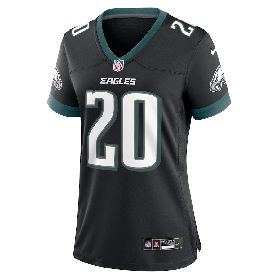 Women's Philadelphia Eagles Brian Dawkins Nike Black Alternate Game Jersey - ujerseystore