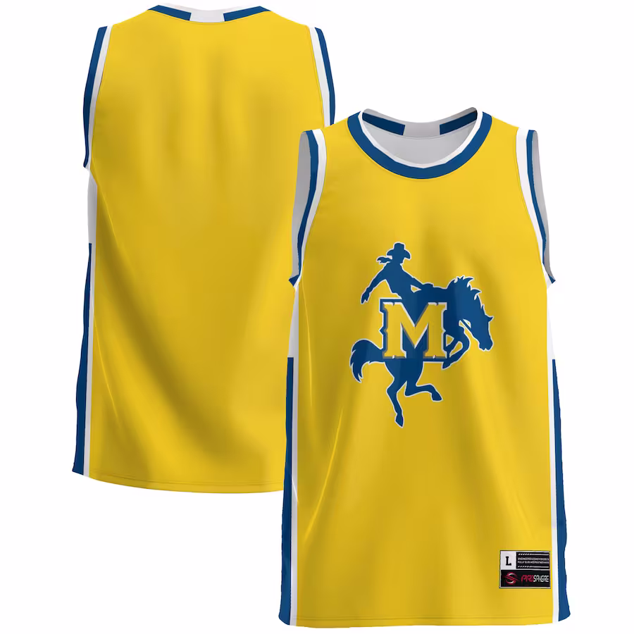 McNeese State Cowboys GameDay Greats  Lightweight Basketball Jersey - Blue - ujerseystore