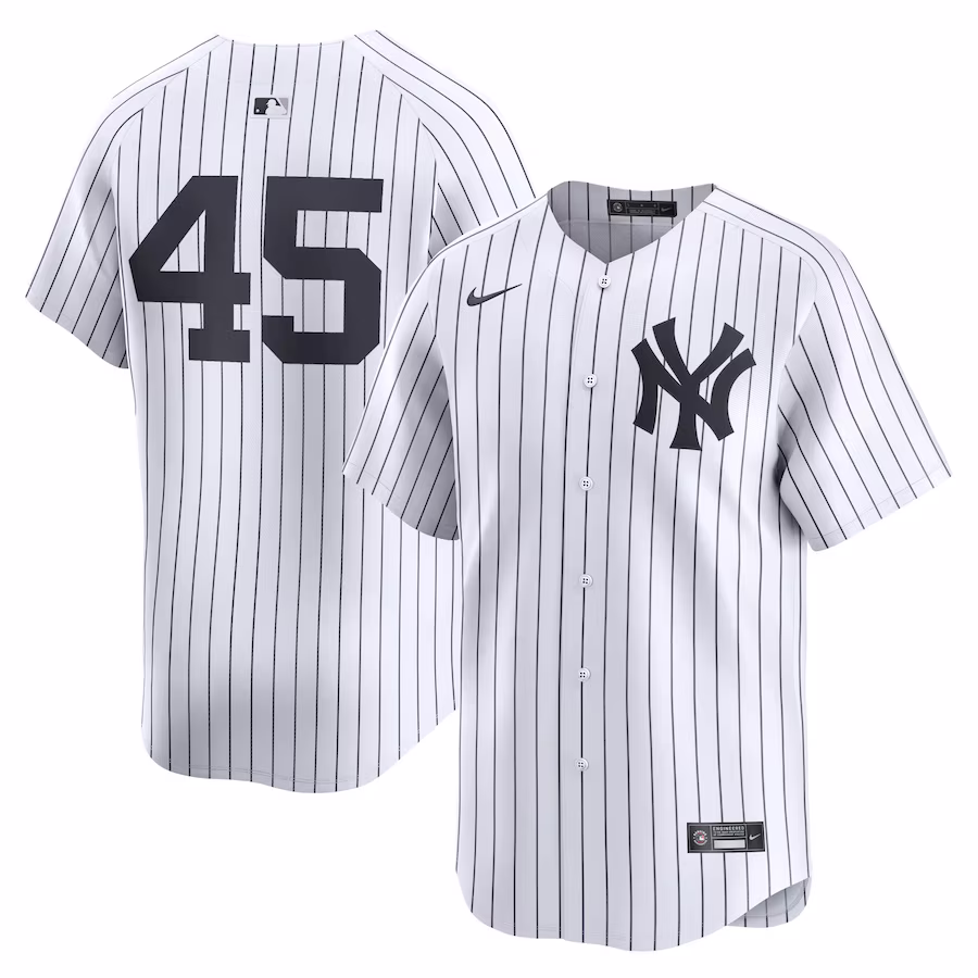 Men's New York Yankees Gerrit Cole Nike White Home Limited Player Jersey - ujerseystore