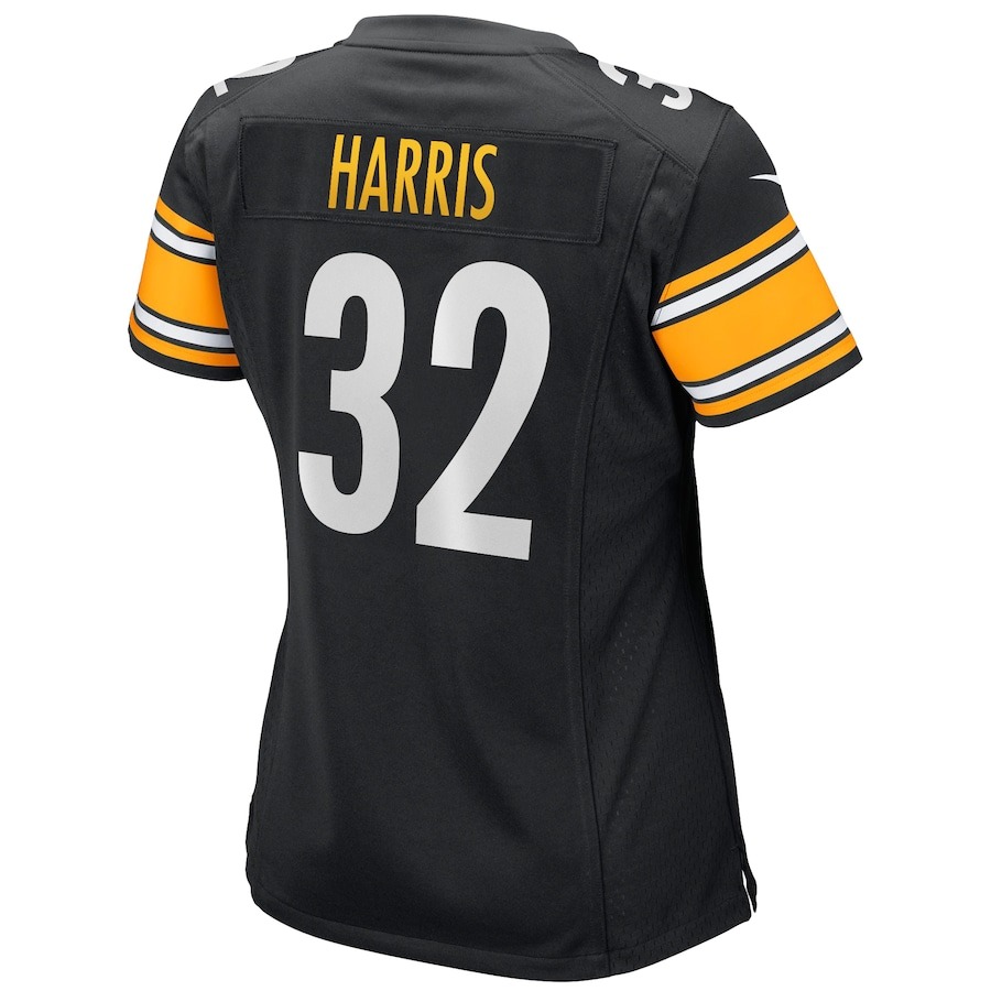 Women's Pittsburgh Steelers Franco Harris Nike Black Game Retired Player Jersey - ujerseystore