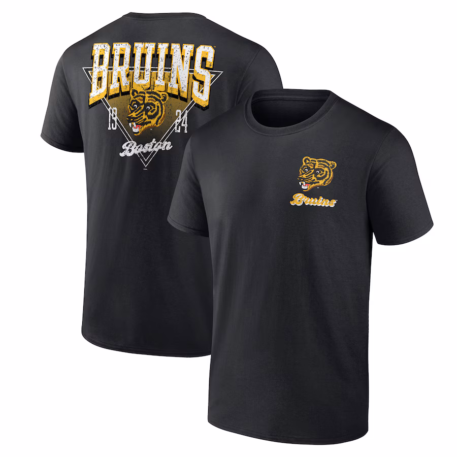 Men's Boston Bruins Black Never Over T-Shirt - ujerseystore