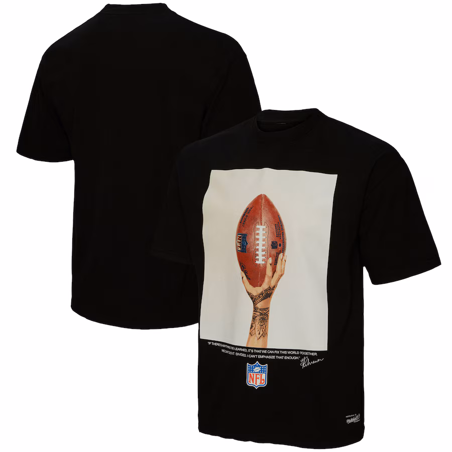 Unisex FENTY for Mitchell & Ness Black Super Bowl LVII Icon T-Shirt - ujerseystore
