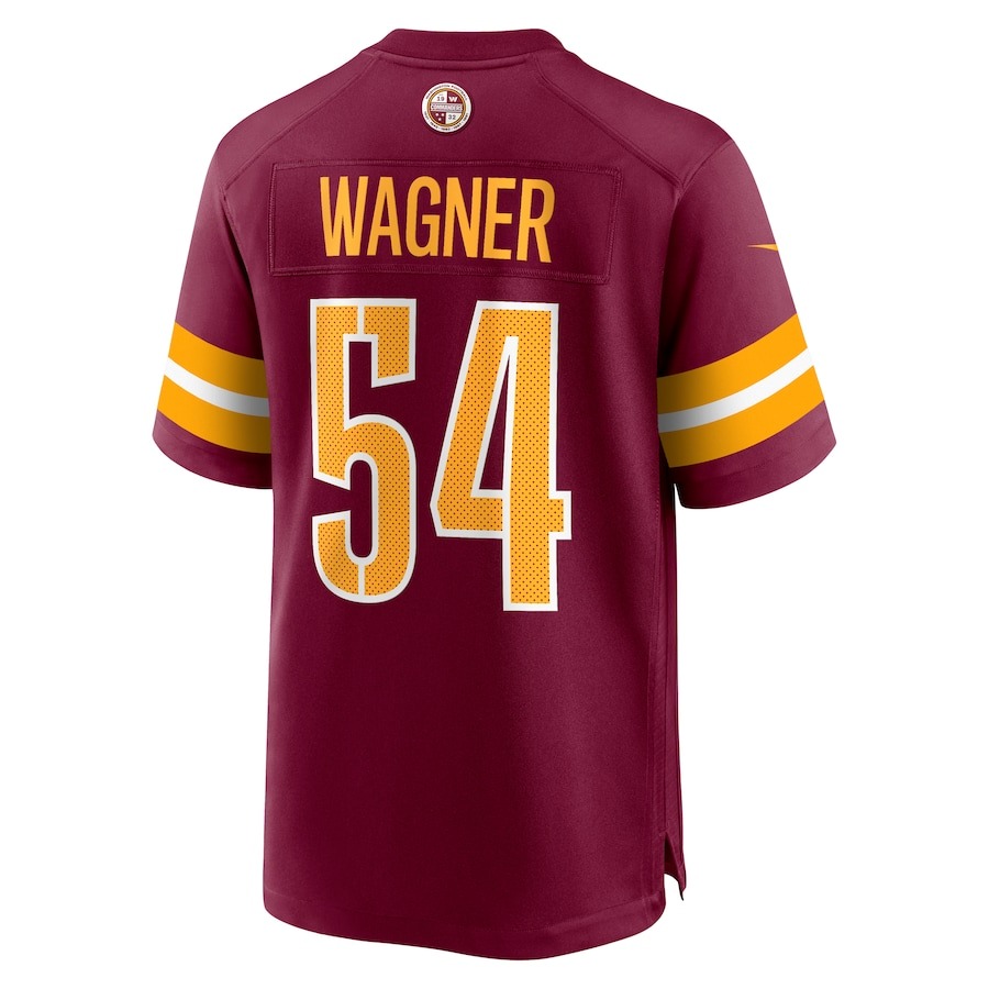 Men's Washington Commanders Bobby Wagner Nike Burgundy Game Player Jersey - ujerseystore