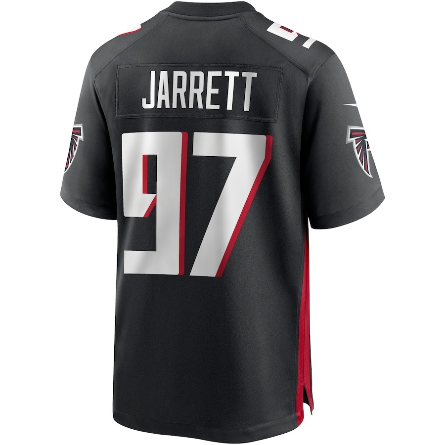 Men's Atlanta Falcons Grady Jarrett Nike Black Game Player Jersey - ujerseystore