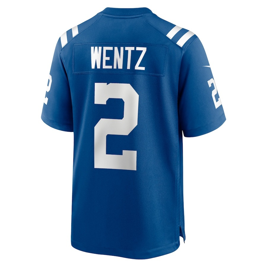 Men's Indianapolis Colts Carson Wentz Nike Royal Game Jersey - ujerseystore