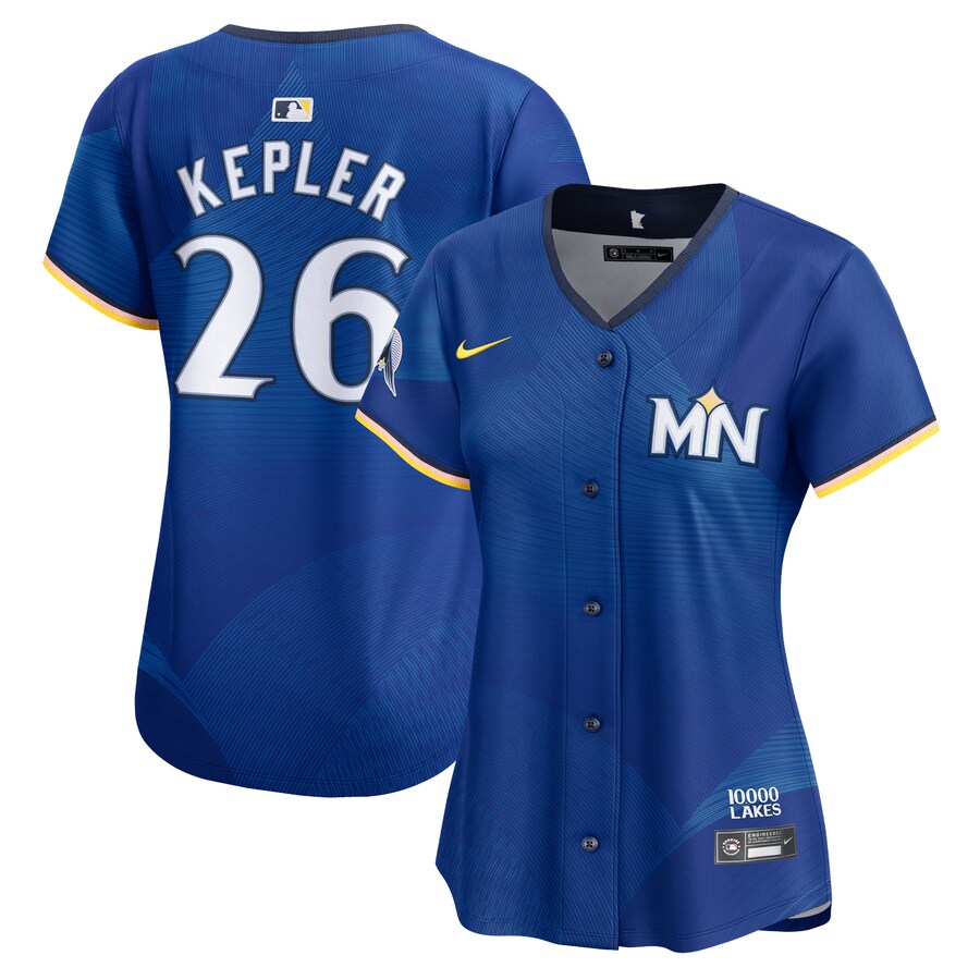 Women's Minnesota Twins Max Kepler Nike Royal 2024 City Connect Limited Jersey - ujerseystore