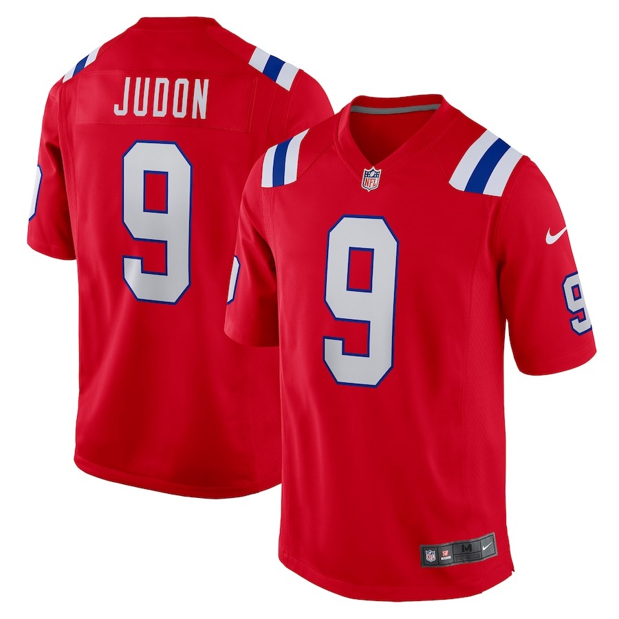 Men's New England Patriots Matthew Judon Nike Red Game Jersey - ujerseystore