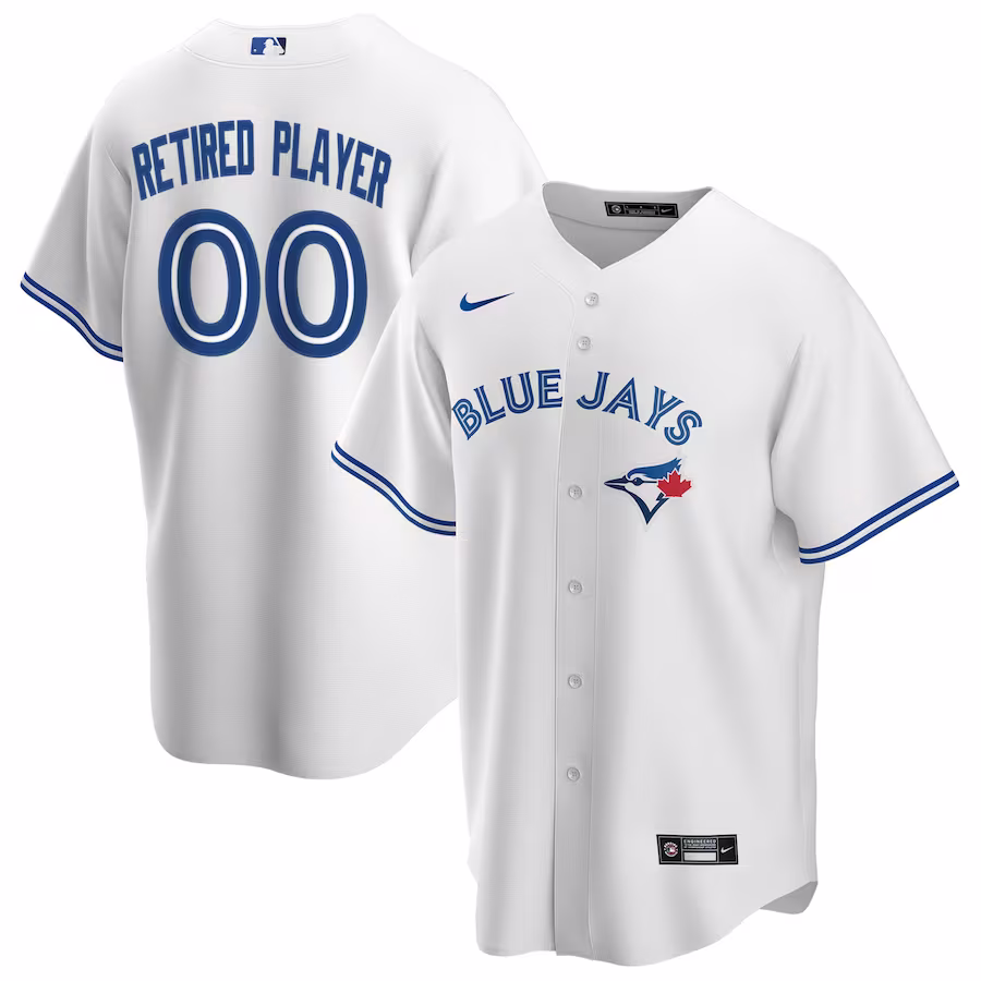 Men's Toronto Blue Jays Nike White Home Pick-A-Player Retired Roster Replica Jersey - ujerseystore