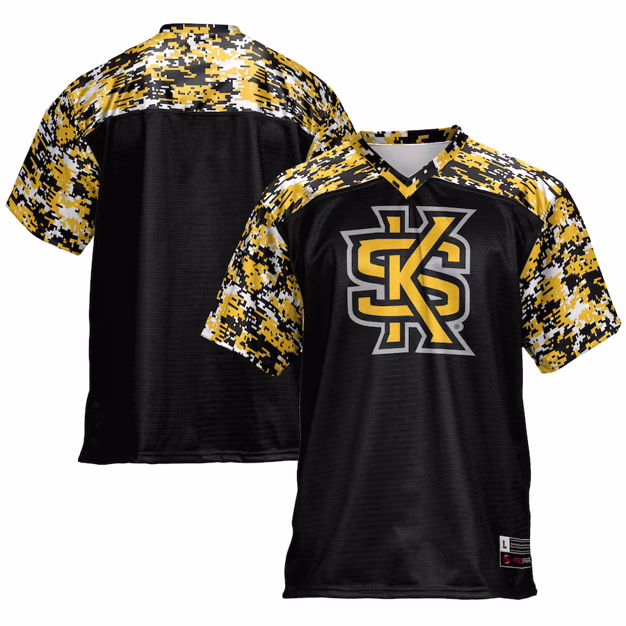 Kennesaw State Owls GameDay Greats Football Jersey - Black - ujerseystore