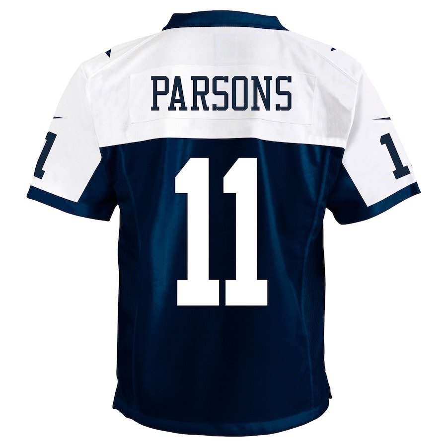 Youth Dallas Cowboys Micah Parsons Nike Navy Alternate Game Jersey - ujerseystore