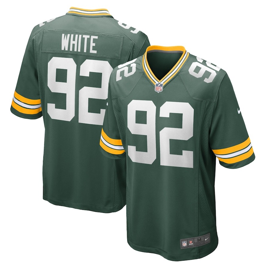 Men's Green Bay Packers Reggie White Nike Green Retired Player Game Jersey - ujerseystore