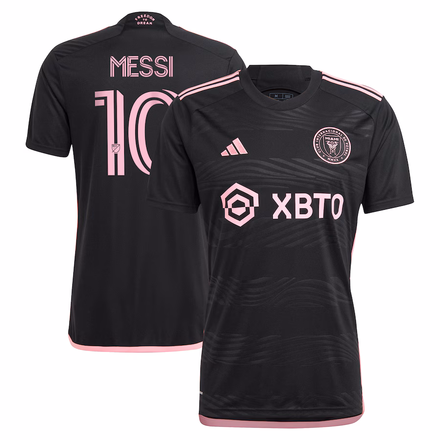 Men's Inter Miami CF Lionel Messi adidas Black 2023 La Noche Replica Jersey - ujerseystore