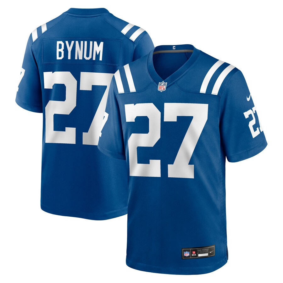 Men's Indianapolis Colts Camryn Bynum Nike Royal Team Game Jersey - ujerseystore