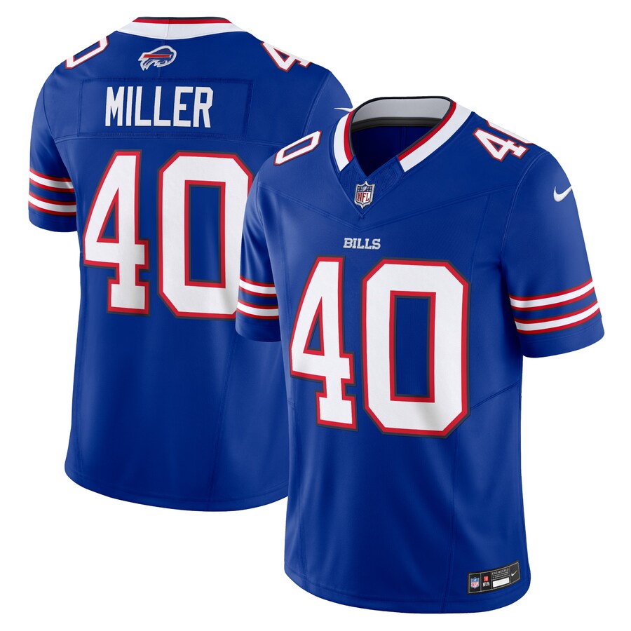 Men's Buffalo Bills Von Miller Nike Royal Vapor F.U.S.E. Limited Jersey - ujerseystore