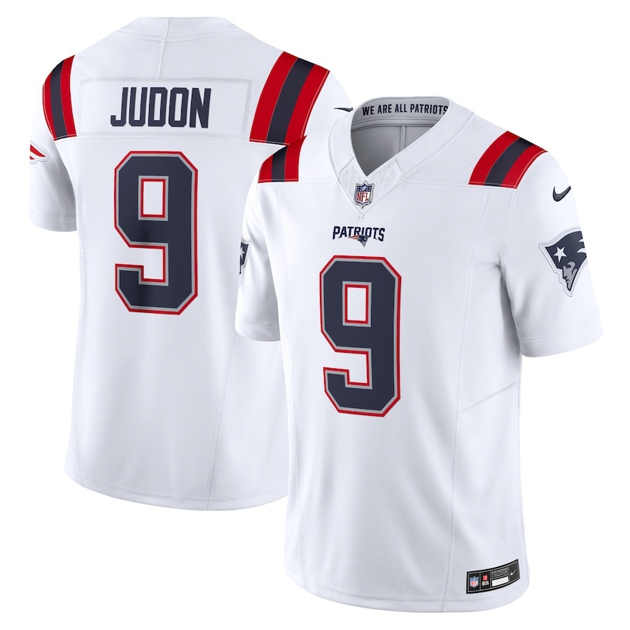 Men's New England Patriots Matthew Judon Nike White Vapor F.U.S.E. Limited Jersey - ujerseystore