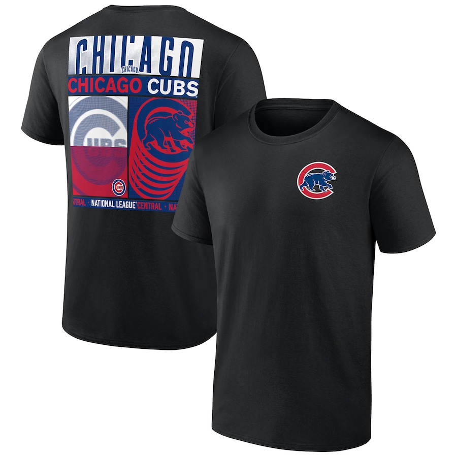 Men's Chicago Cubs Black In Good Graces T-Shirt - ujerseystore
